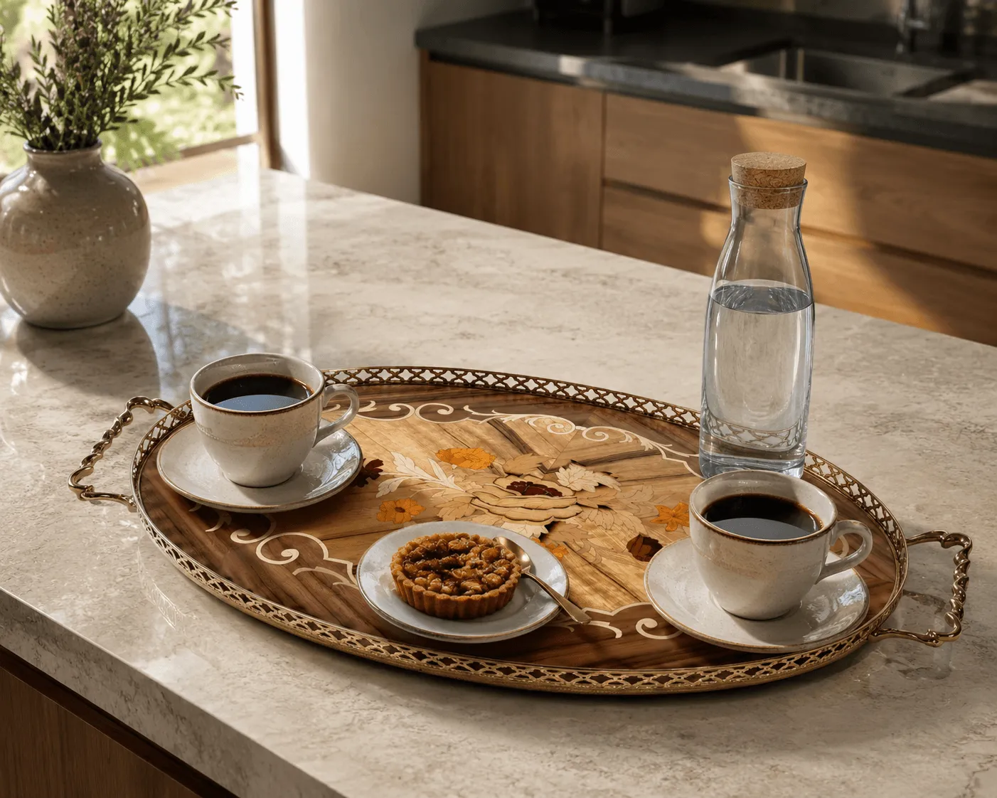سینی معرق، سینی پذیرایی، سینی خواستگاری، قیمت سینی، هدیه خاص